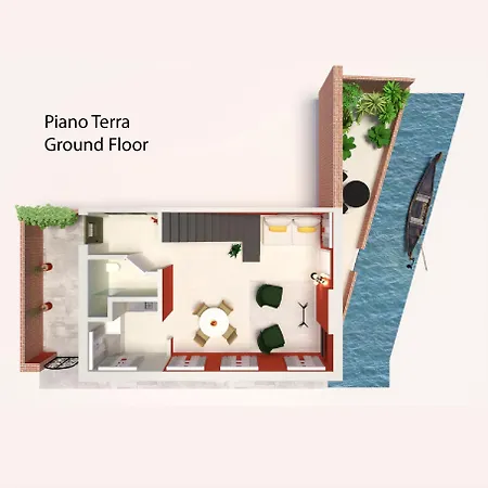 Di Lusso Con Terrazza Sull'acqua Villa Venezia