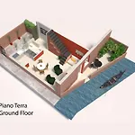 Di Lusso Con Terrazza Sull'acqua 别墅 *